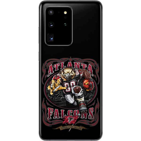Liquid Blue NFL Atlanta Falcons Running Back Galaxy S20 Ultra 5G Skin